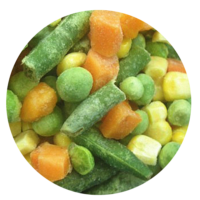 Замороженные овощные смеси
